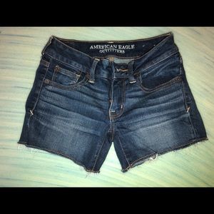 American eagle mid rise 00 shorts